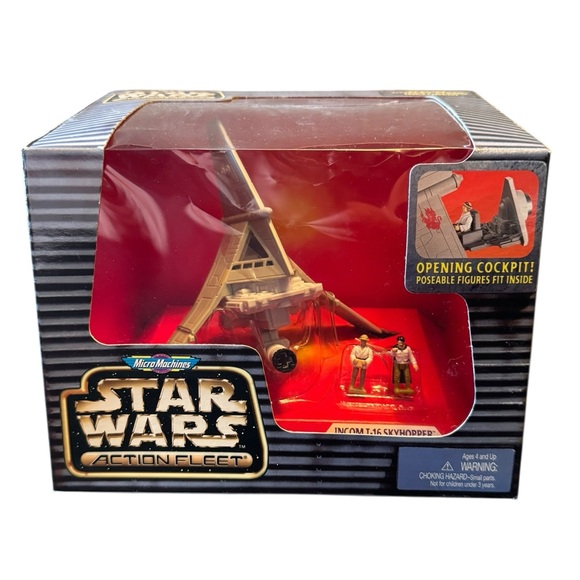Star Wars Action Fleet Playset Incom T-16 Skyhopper - Picture 2 of 6